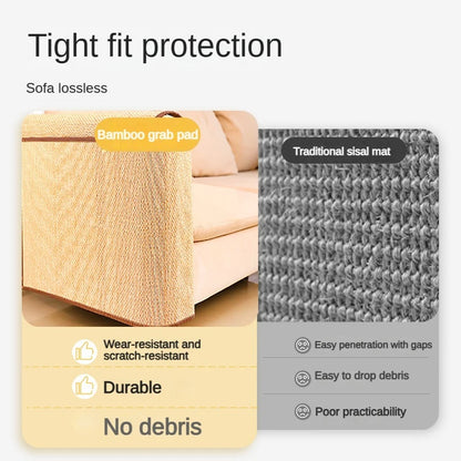 Sofa Protection Cat Scratching Post and Scratch Pad - Durable Cat Toy and Nail Care Solution