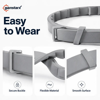 Gainstarx Adjustable Lightweight Dog Collar with Fresh Scent for Large Dogs Over 18 lbs - Ideal for Daily Walks and Outdoor Activities