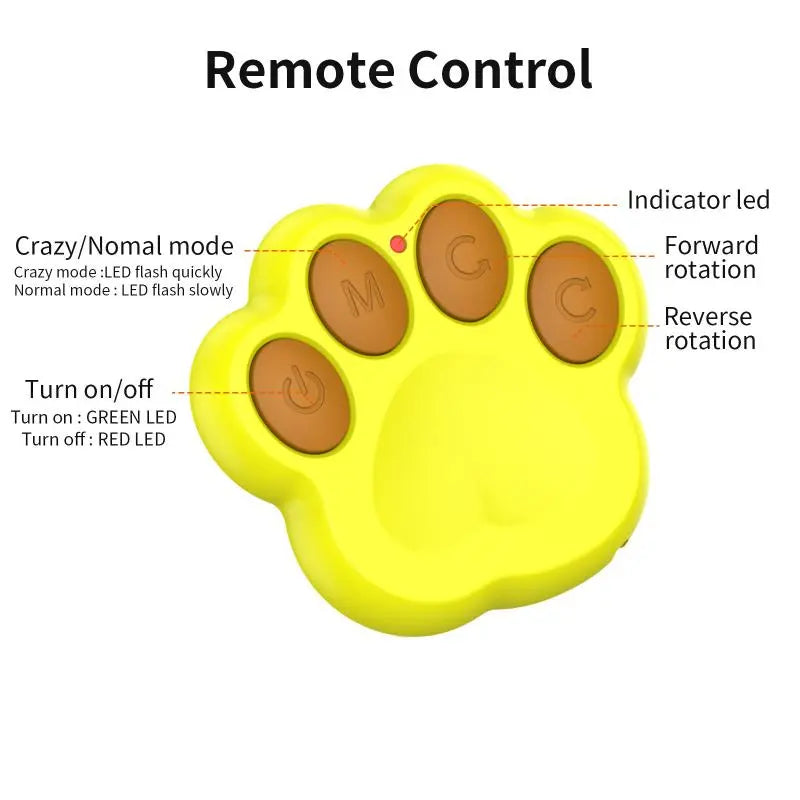 Interactive Dog Ball - Upgraded Durable Motion-Activated Automatic Rolling Toy for Dogs of All Sizes, USB Rechargeable by Springtok