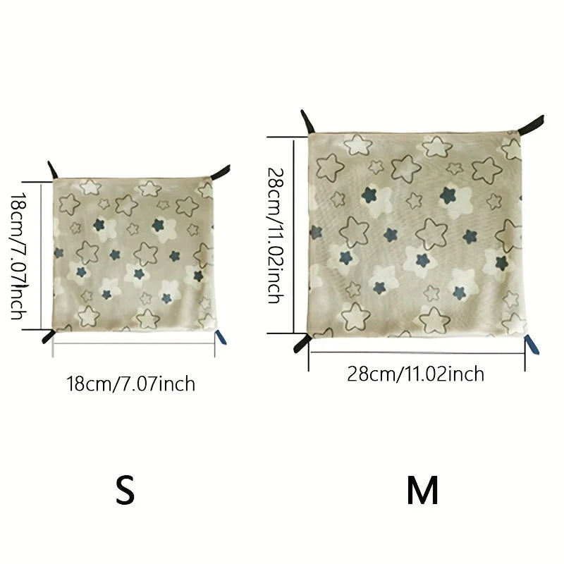 Double-Sided Breathable Summer Hammock for Guinea Pigs - Pet Accessory for Small Animals