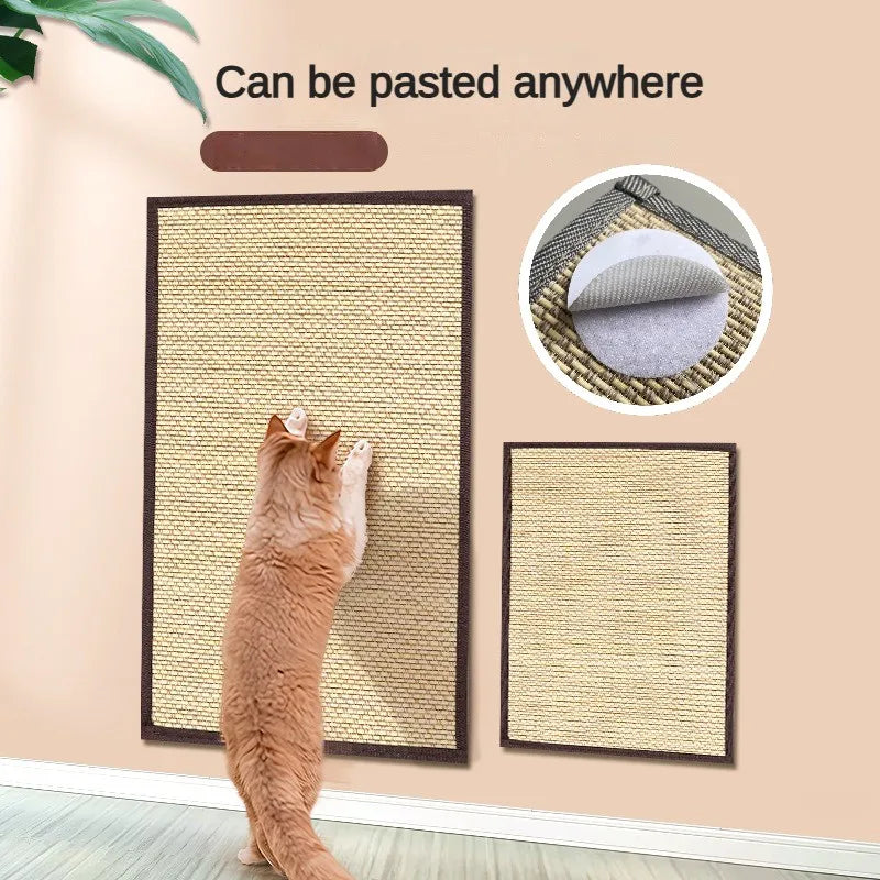 Sofa Protection Cat Scratching Post and Scratch Pad - Durable Cat Toy and Nail Care Solution