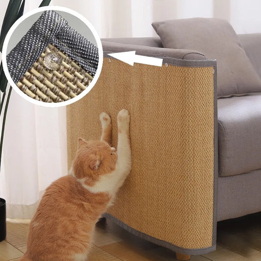Sofa Protection Cat Scratching Post and Scratch Pad - Durable Cat Toy and Nail Care Solution