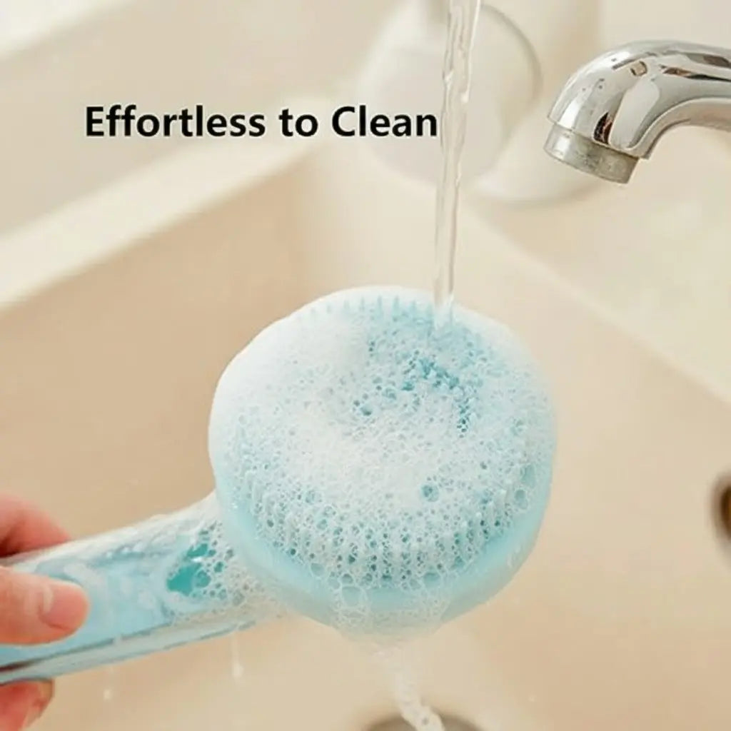 2026 Advanced 2-In-1 Pet Bath Brush with Built-In Soap Dispenser, Soft Silicone Grooming and Shedding Comb for Dogs and Cats, Gentle Massage Scrubber for Effortless Bathing and Enhanced Coat Cleanliness