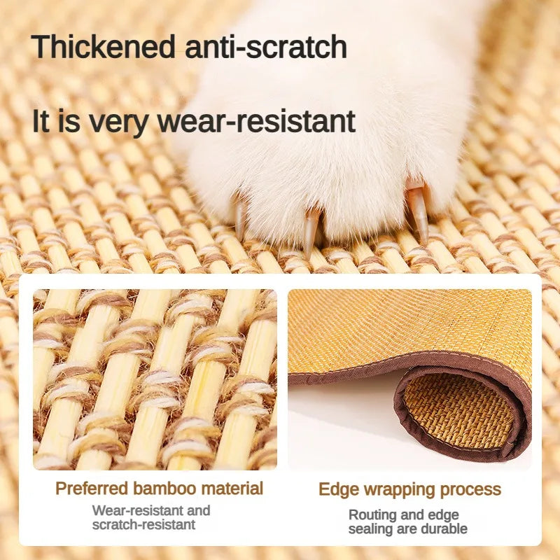 Sofa Protection Cat Scratching Post and Scratch Pad - Durable Cat Toy and Nail Care Solution