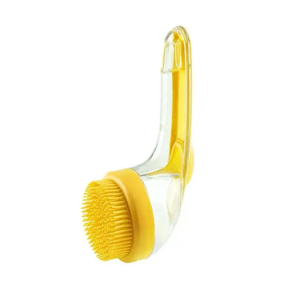 2026 Advanced 2-In-1 Pet Bath Brush with Built-In Soap Dispenser, Soft Silicone Grooming and Shedding Comb for Dogs and Cats, Gentle Massage Scrubber for Effortless Bathing and Enhanced Coat Cleanliness