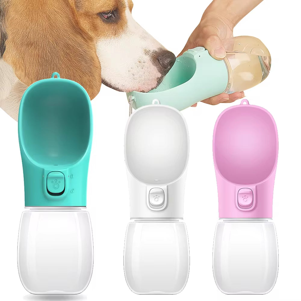 Portable Leakproof Dog Water Bottle for Small and Large Dogs and Cats - Ideal for Outdoor Walks and Adventures