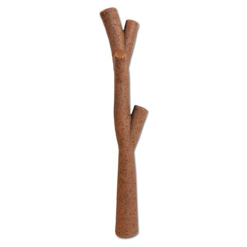 Zeus Nosh Trio Tough Nylon Dog Chew Toys - Chicken, Bacon, Beef, and Cheese Flavors