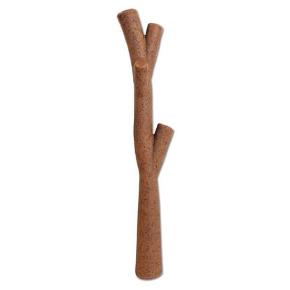 Zeus Nosh Trio Tough Nylon Dog Chew Toys - Chicken, Bacon, Beef, and Cheese Flavors